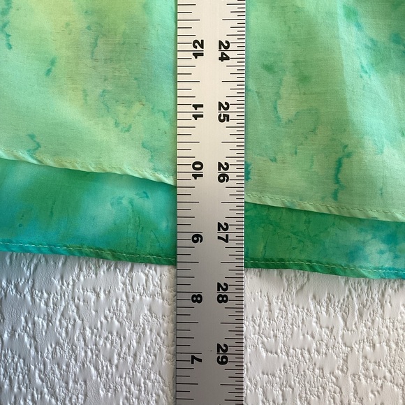 Aratta Watercolor Semisheer Lightweight Sleeveless Blouse Size XS NWT - Picture 12 of 15